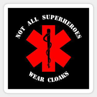 Superhero Doctor Sticker